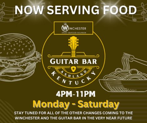 Guitar Bar Now Serving Food
